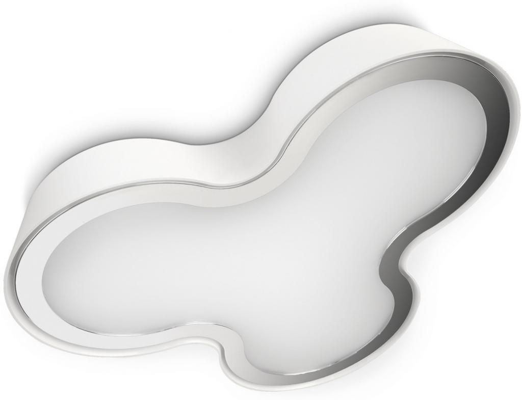 Plafoniera Led Philips : Plafoniera led philips: philips twirly plaf w grigio chiaro
